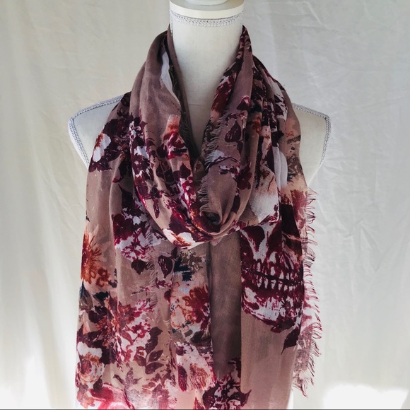 Merona Accessories - Sheer Floral Scarf